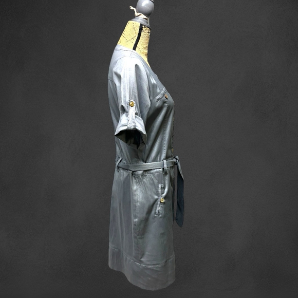 112 - Ruscoe X-Large Silver Dress - Picture 3 of 15